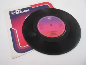 DAVE PARTON - ISN'T SHE LOVELY 7" VINYL SINGLE 1976 PYE RECORDS 7N 45663 - Picture 1 of 8