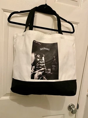 Bolso de Viaje Jack Daniels Whisky Cócteles Lona Trasero Y Blanco Nuevo Foto 1 de 4