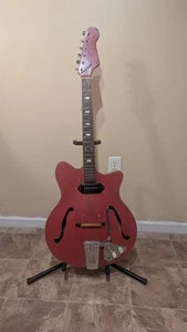 Kent/Teisco Americana 549 Semi Hollow Electric Guitar Vintage 1960s MIJ - Picture 1 of 24