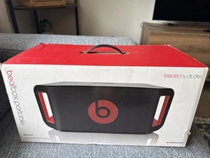 Beats by Dr. Dre Beatbox Altoparlante Bluetooth Portatile Nero Rosso. Nuovo con scatola. - Foto 1 di 14