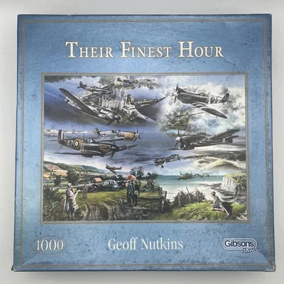 Gibsons 1000 Piece Jigsaw Puzzle Their Finest Hour Complete - Image 1 of 2