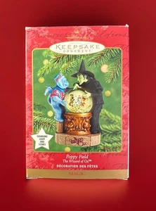 Hallmark Keepsake Ornament The Wizard of Oz Poppy Field Wicked Witch Monkey - Picture 1 of 9