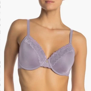 Nuevo Sujetador Natori Púrpura Claro Contorno Refinado 36DD Encaje Ropa Interior Para Mujer Grande - Imagen 1 de 7