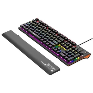 Mechanische Tastatur mit Handauflage, Kabelgebundene USB-Tastatur, RGB-Tas3168 - Afbeelding 1 van 7