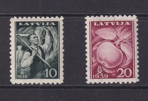 LETTLAND, 1939 Erntefest Paar, mnh. - Bild 1 von 1