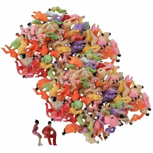 Superbe collection figurines mannequin personnes jouet modèle 9 x 5 mm / 0,35 x - Picture 1 of 12