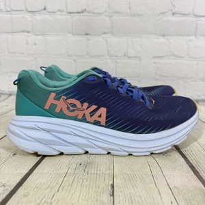 Hoka One Rincon 3 Turnschuhe Herren Größe 8,5B blau türkis Laufen Training Fitnessschuhe - Bild 1 von 17