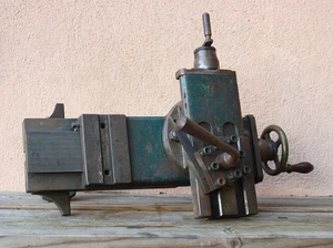 Torno para relojeros Schaublin vintage 20 mm reposapiés cruzado - Imagen 1 de 7