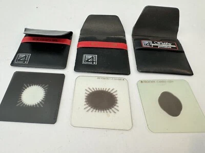 Polarizers Filters Lot 1970s 55mm 52mm Hoya, Nikon, Samigon, Tiffen, Spiratone - Image 1 of 4