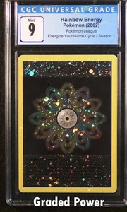 Promo Rainbow Energy CGC 9 Holo (9111) Pokemon - Picture 1 of 1