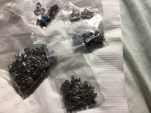 101 Tiny Love Word /Heart Charms Jewelry Making Silver Tone Earring Bracelet - Picture 1 of 6