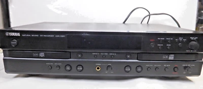 YAMAHA CD Recorder CDR-D651 Double Deck NO Remote - Parts/Repair - Image 1 of 4