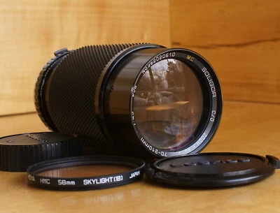 Soligor MC 70-210mm F4.5 Constant aperture Zoom Lens Olympus OM Mount Exclnt - Image 1 of 4