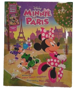 Minnie Mouse in Paris Hardcover Disney Picture Book Childrens Illustrated Mickey - Picture 1 of 7