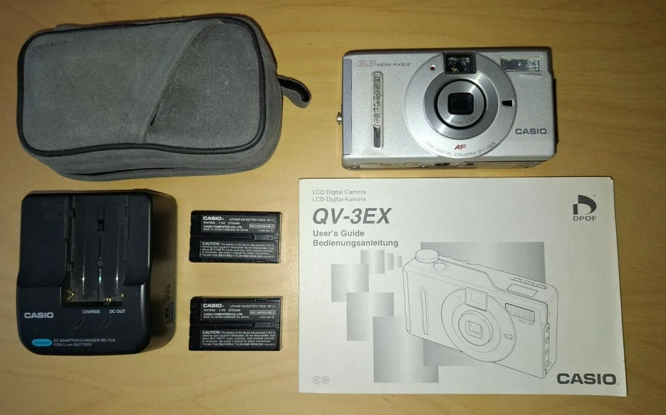 Casio Digitalkamera QV-3EX - Bild 1 von 1