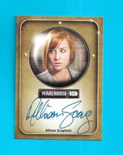 Warehouse 13 season 1 2010 Autograph Card Allison Scagliotti - Claudia Donovan