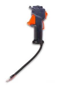 DECESPUGLIATORE MANOPOLA GAS IMPUGNATURA ACCELLERATORE 26MM CON ASTA FILO CAVO - Foto 1 di 3