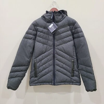 Triple Fat Goose Mens Down Puffer Jacket Olive Green Medium Hooded Outdoor - Image 1 of 4