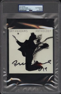 BRYAN ADAMS Anthology Signed Autographed CD Cover + CD - PSA #85299240 - Picture 1 of 4