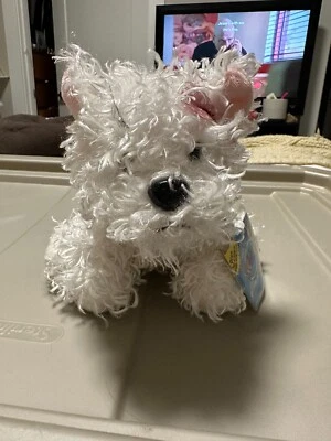 Webkinz White Terrier New with code HM106 - Image 1 of 2