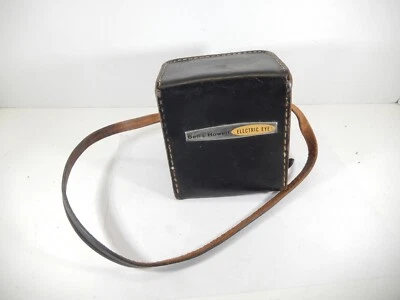 CÁMARA DE PELÍCULA OJO ELÉCTRICO BELL & HOWELL ESTUCHE RÍGIDO DE CUERO DE COLECCIÓN Foto 1 de 4