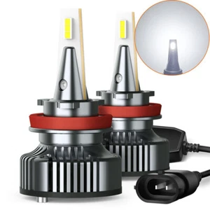 AUXITO H11 H8 H9 LED Headlight Kit High Hi Lo Beam Bulbs 6500K Lamp Bright White - Picture 1 of 12