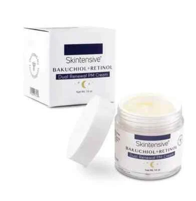 Sktensive Bakuchiol + Retinol 双再生 PM 霜 1.6 盎司 - 抗皱 — 第 1/3 张图片