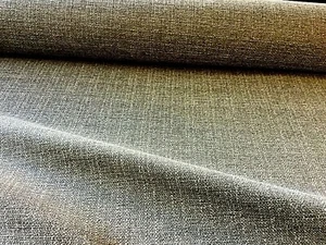 Tessuto tappezzeria 2 mtrs tessuto testurizzato robusto grigio maculato osbourne e poco - Foto 1 di 6