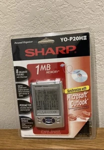 Sharp Electronic Personal Organizer 1 MB Memory YO-P20HII PDA Sealed Silver - Photo 1 sur 3