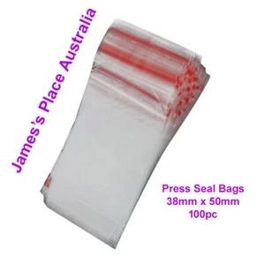 Press Seal Bags - Clear - various sizes - Picture 1 of 3