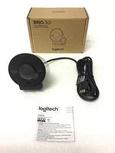 NEW Logitech Brio 301 - 860-000636 Webcam Camera Full HD 1080P w/Microphone - Afbeelding 1 van 17