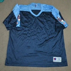 Vtg Tennessee Titans Champion BLANK Un-Crested NFL Football Jersey Sz 44 - Picture 1 of 4