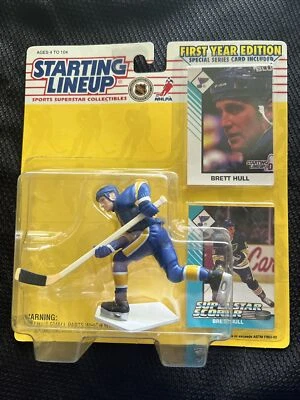 Figura Brett Hull Blues 1993 alineación inicial de hockey envío gratuito Foto 1 de 4