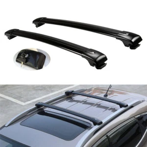 Lockable crossbars cross bar rack fits for Mercedes Benz ML350 W164 2006-2012  - Picture 1 of 9