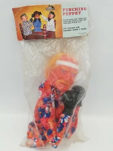 Vintage Hulk Hogan WWF Punching Puppet Rare Toy Doll Made in Taiwan   - Picture 1 of 10