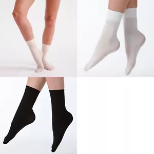 Silky Dance ESSENTIALS Ballet Dance Socks Childs/Adults White Pink Black - Picture 1 of 7