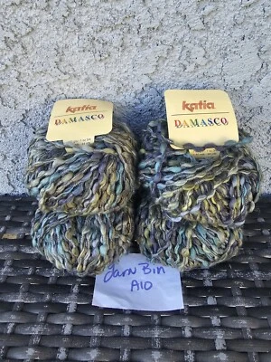 Katia DaMasco сделано в Испании цвет 903 лот 52479 шерсти вискозы нейлона 4 торта - Изображение 1 из 4