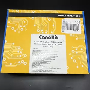 CanaKit Raspberry Pi 3 - Model B+ Ultimate Starter Kit - 16 GB Edition - Picture 1 of 12