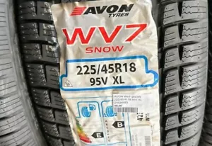 2 Winterreifen Avon WV7 225/45 R18 95V XL - Bild 1 von 2
