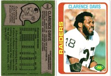 1978 Topps Football Card #108 Clarence Davis. RW.5@79