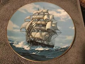 The Twilight Under Full Sail ..1st Issue in the Clipper Series Plates - Picture 1 of 2