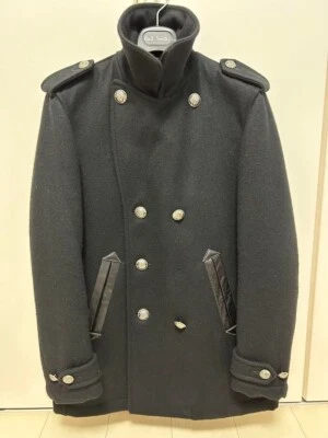 Paul Smith PS Double-breasted Pea Coat Jacket Black Used - Image 1 of 4