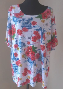 CD DANIELS BUNTES PARIS TOP GRÖSSE 2X NEU OHNE ETIKETT BRANDNEU MIT ETIKETT 336 - Bild 1 von 4