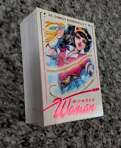 DC Bombshells II 2018 Cryptozoic Complete Base and 4 Insert Sets & numbered card - Picture 1 of 8