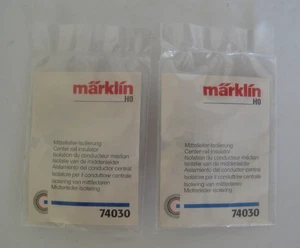 Two Packs of Marklin 74030 C Track Center/ Outer Rail Insulators NEW - Picture 1 of 2
