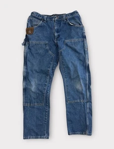 Wrangler Riggs Workwear Jeans Herren 36X34 Double Knee Utility Carpenter Hose - Bild 1 von 8