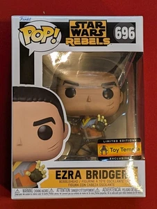 Funko Pop! EZRA BRIDGER 696 Star Wars Rebels Juguete Templo Exclusivo - Imagen 1 de 6