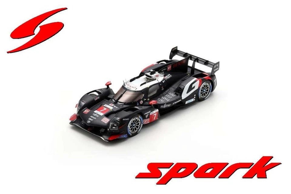 Spark 1/18 Toyota GR010 Hybrid #7 2024 Le Mans 24h 2nd Place 18S644 - Image 1 of 1