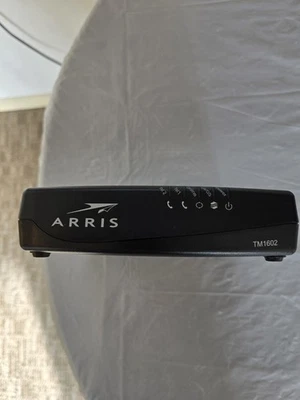 Arris TM1602A DOCSIS 3.0 Cable Modem. Works With Altice Optimum & Others. - Image 1 of 4