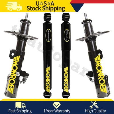 Monroe Rear Front Struts Shocks Absorber Fits 2010 2011 2013 2014 Lexus RX350 - Image 1 of 4